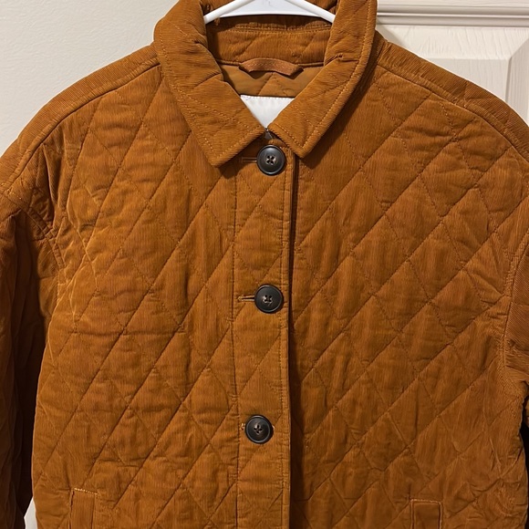 Madewell Walton Quilted Shirt Jacket Size Medium - Picture 8 of 9
